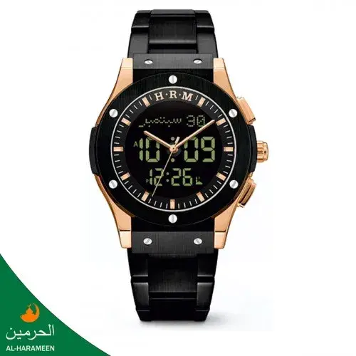 ساعة الحرمين الرجالية موديل HA-6108D مقاس 48 مم