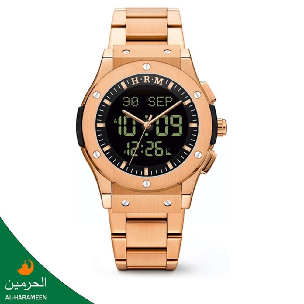 ساعة الحرمين الرجالية موديل HA-6108D مقاس 48 مم - الصورة 3