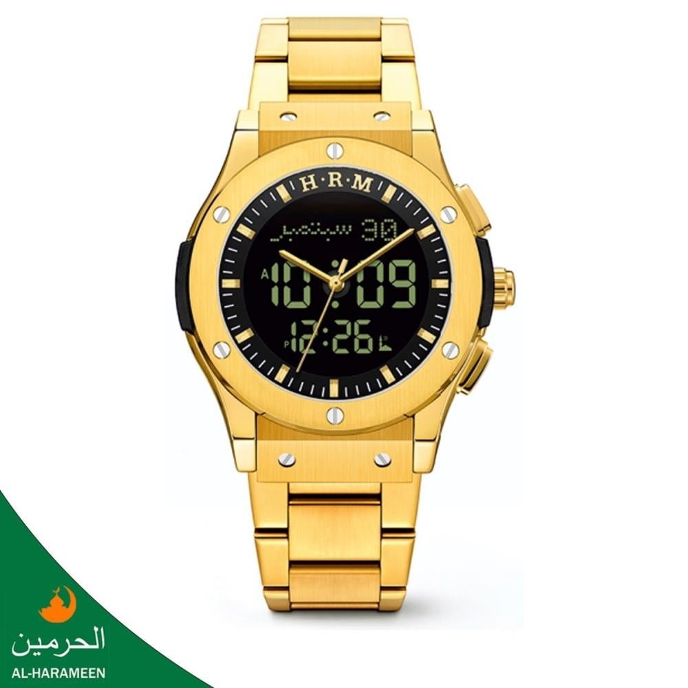 ساعة الحرمين الرجالية موديل HA-6108D مقاس 48 مم - الصورة 5